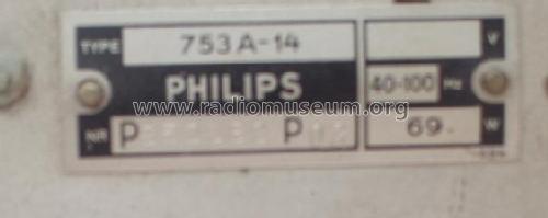 753A-14; Philips akc. spol., (ID = 344127) Radio