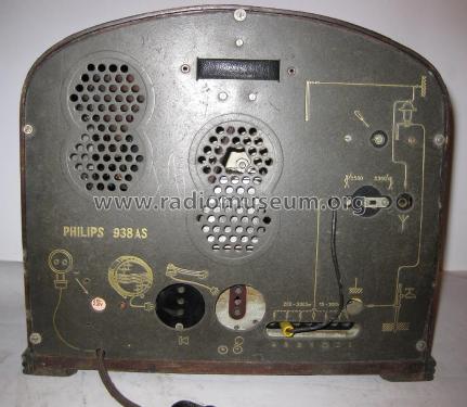 938AS; Philips akc. spol., (ID = 1593363) Radio