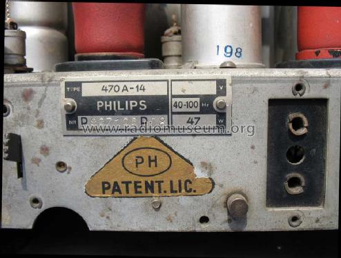 470A-14; Philips akc. spol., (ID = 333689) Radio