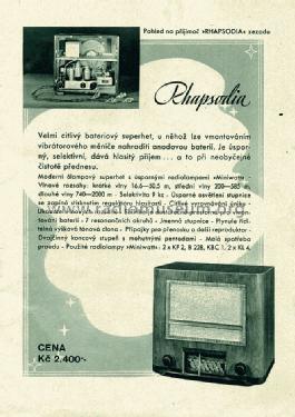 Rhapsodia 697B; Philips akc. spol., (ID = 1427503) Radio