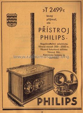 T 2499; Philips akc. spol., (ID = 2614948) Radio