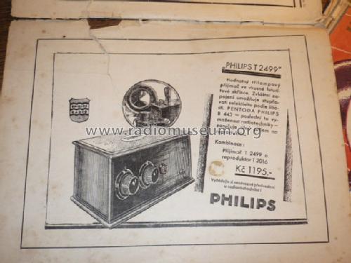 T 2499; Philips akc. spol., (ID = 461465) Radio