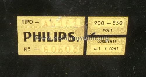 AL161; Philips Argentina, (ID = 2487887) Radio