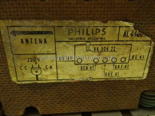 AL4400H; Philips Argentina, (ID = 1859170) Radio