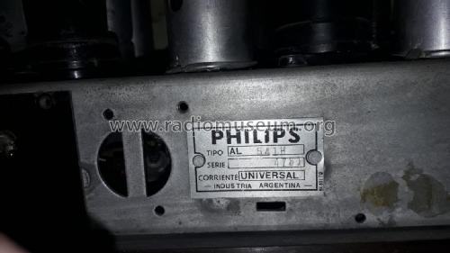 AL541H; Philips Argentina, (ID = 2275053) Radio