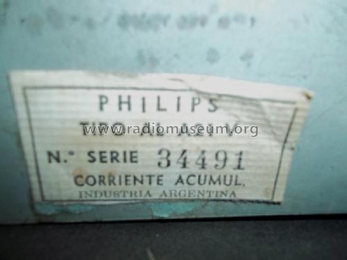 AL-A21V; Philips Argentina, (ID = 1021114) Radio