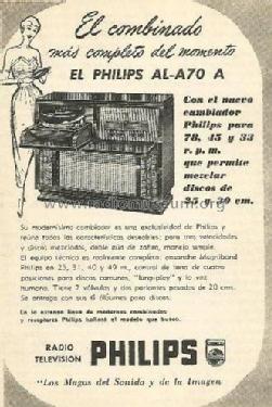 AL-A70A; Philips Argentina, (ID = 1979760) Radio