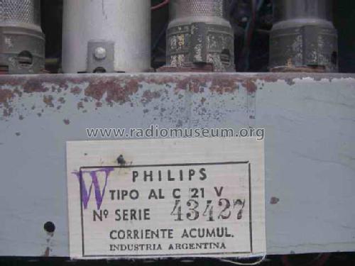 ALC21-V; Philips Argentina, (ID = 816408) Radio