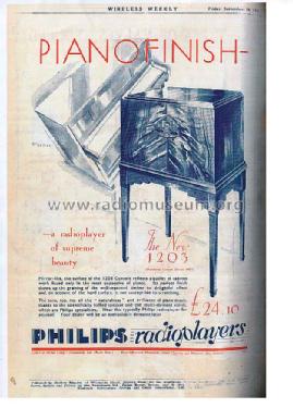 1203; Philips Australia (ID = 1191679) Radio