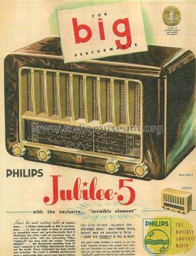 Jubilee 5 123; Philips Australia (ID = 2152903) Radio