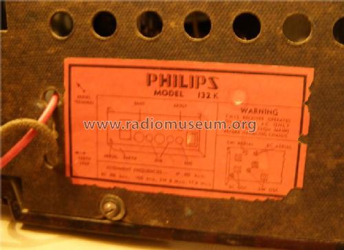 Radioplayer 132K; Philips Australia (ID = 1132875) Radio