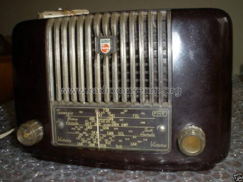 Minstrel Five 139; Philips Australia (ID = 750572) Radio