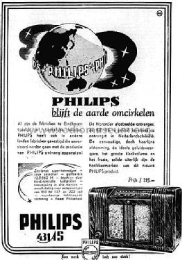 431AS; Philips Australia (ID = 2525475) Radio