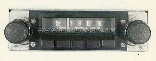 AM Car Radio QP67A; Philips Australia (ID = 2966007) Autoradio