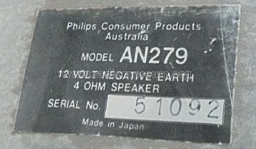 02AN279; Philips Australia (ID = 2685860) Car Radio