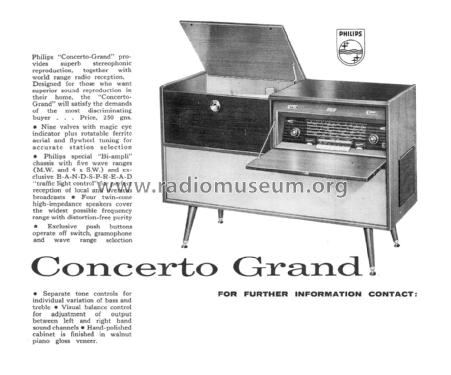 Concerto Grand 795 F7X95A; Philips Australia (ID = 2035480) Radio