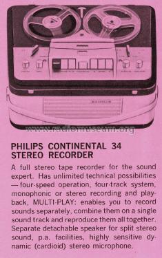 Continental 34 EL3534; Philips Australia (ID = 2356406) R-Player