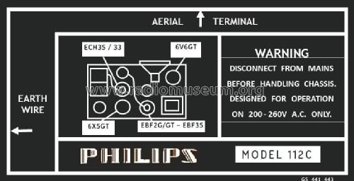 Radioplayer 112C; Philips Australia (ID = 3003745) Radio