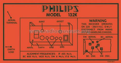 Radioplayer 132K; Philips Australia (ID = 2786929) Radio