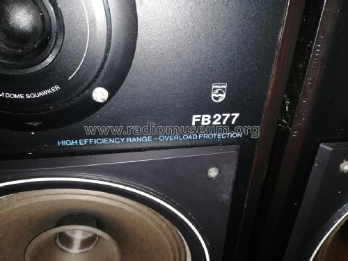 3 Way Bass Reflex System FB277 70FB277 /02P; Philips Belgium (ID = 2852184) Speaker-P