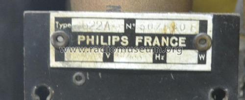 Octode-Super 522A; Philips France; (ID = 2073629) Radio