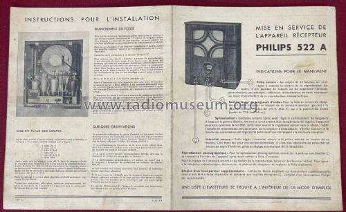 522A; Philips Belgium (ID = 2997382) Radio