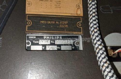640A; Philips Belgium (ID = 2992266) Radio
