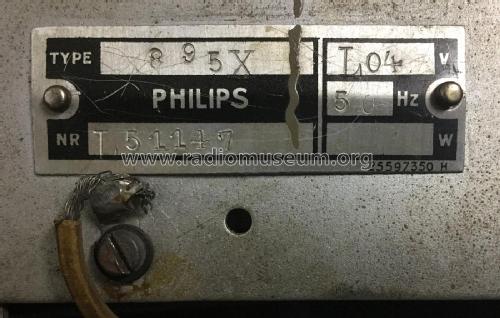 895X; Philips Belgium (ID = 2541051) Radio