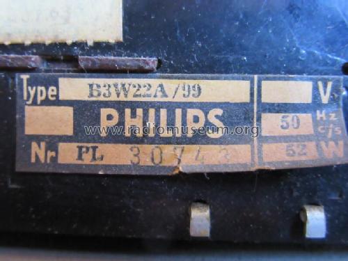 B3W22A /11 /16 /22 /99; Philips Belgium (ID = 2531298) Radio