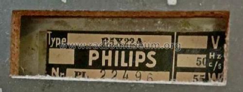 B5X22A; Philips Belgium (ID = 2536648) Radio