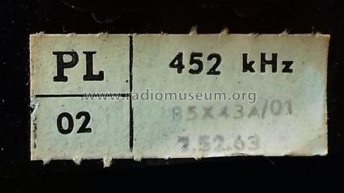 B5X43A /01 /74; Philips Belgium (ID = 2528974) Radio