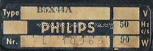 B5X44A /00 /03; Philips Belgium (ID = 2535135) Radio
