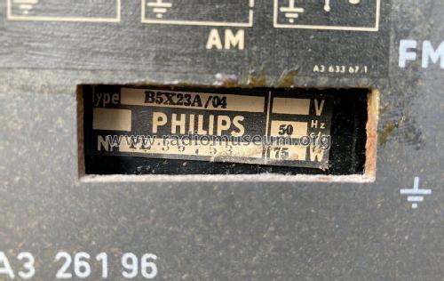 Bi-Ampli B5X23A /04; Philips Belgium (ID = 2692858) Radio