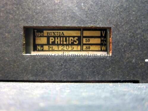 Bi-Ampli B7X72A; Philips Belgium (ID = 2402576) Radio