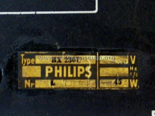 BX230U; Philips Belgium (ID = 2382102) Radio