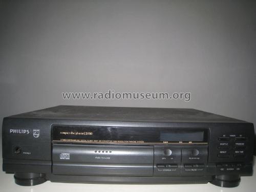 Compact Disc Player CD110/00B; Philips Belgium (ID = 2112489) Reg-Riprod