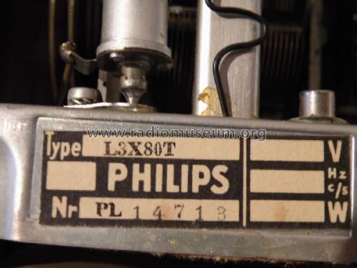 L3X80T; Philips Belgium (ID = 2180563) Radio