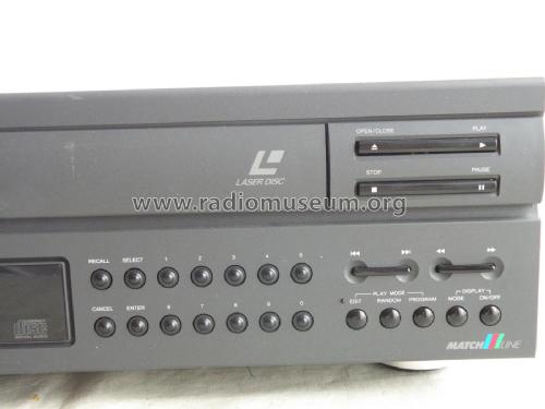 Multi Laser Disc Player Match Line LDP410 /00; Philips Belgium (ID = 2230187) R-Player