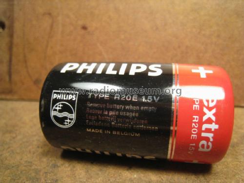 Zinc Carbon Battery R20E; Philips Belgium (ID = 2118201) Power-S