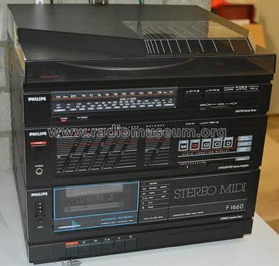 Stereo Midi System F1660 /30 /32 /43; Philips Belgium (ID = 2590021) Radio