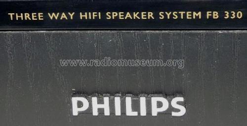 Three Way HiFi Speaker System FB330 70FB330/00G; Philips Belgium (ID = 1958490) Speaker-P