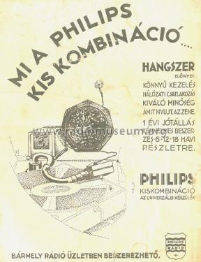 Kiskombináció 2515; Philips Hungary, (ID = 1905255) Radio