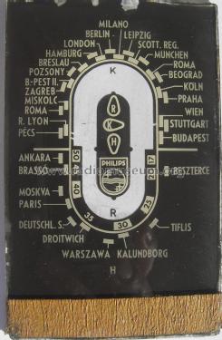 36U; Philips Hungary, (ID = 2116697) Radio
