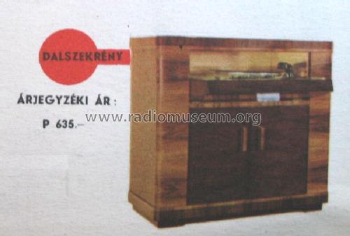 Dalszekrény Luxus Elektrogramofon; Philips Hungary, (ID = 1237293) R-Player