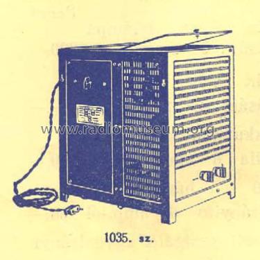 Egyenirányító ívlámpához - Arc Lamp Rectifier 1035; Philips Hungary, (ID = 2247410) Aliment.