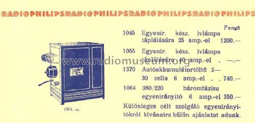 Háromfázisú egyenirányító 1064; Philips Hungary, (ID = 2247337) Power-S