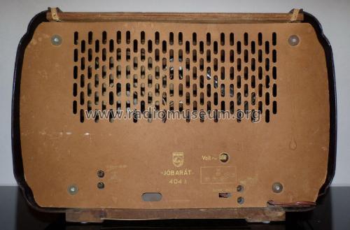 Jóbarát 404A; Philips Hungary, (ID = 1810994) Radio