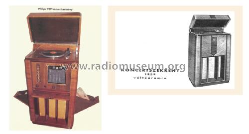 Koncertszekreny 939; Philips Hungary, (ID = 1600619) Radio