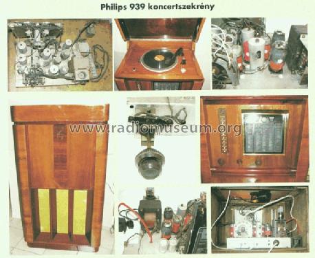 Koncertszekreny 939; Philips Hungary, (ID = 1600620) Radio