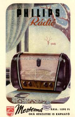 Mestermü 504A; Philips Hungary, (ID = 733490) Radio